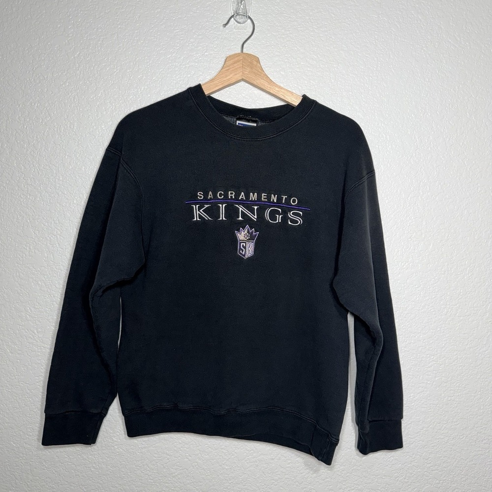 Sacramento‎ Kings Unisex Pullover Black Sweatshirt Size M